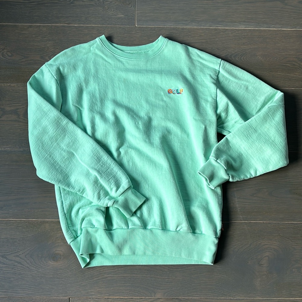Tyler the Creator Golf Wang Mint Crewneck
